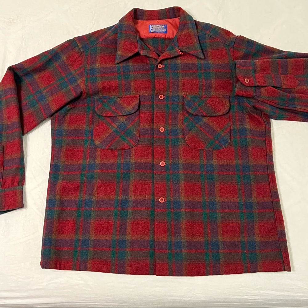 Pendleton Board Shirt Vintage Excellent Condition Mens XL. Original USA Wool
